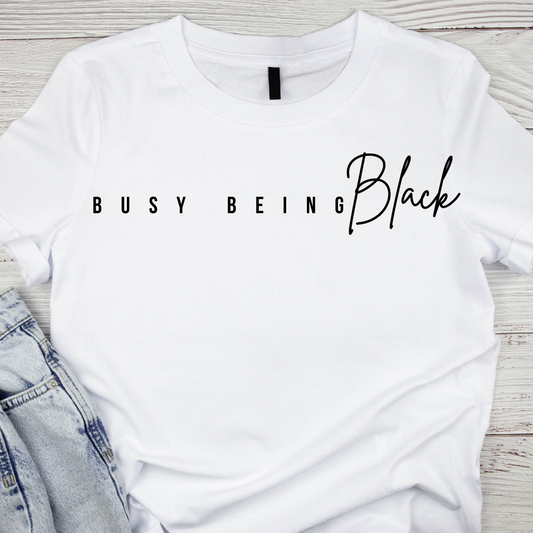 Cursive Black | Busy Being Black | LIMITED EDITION