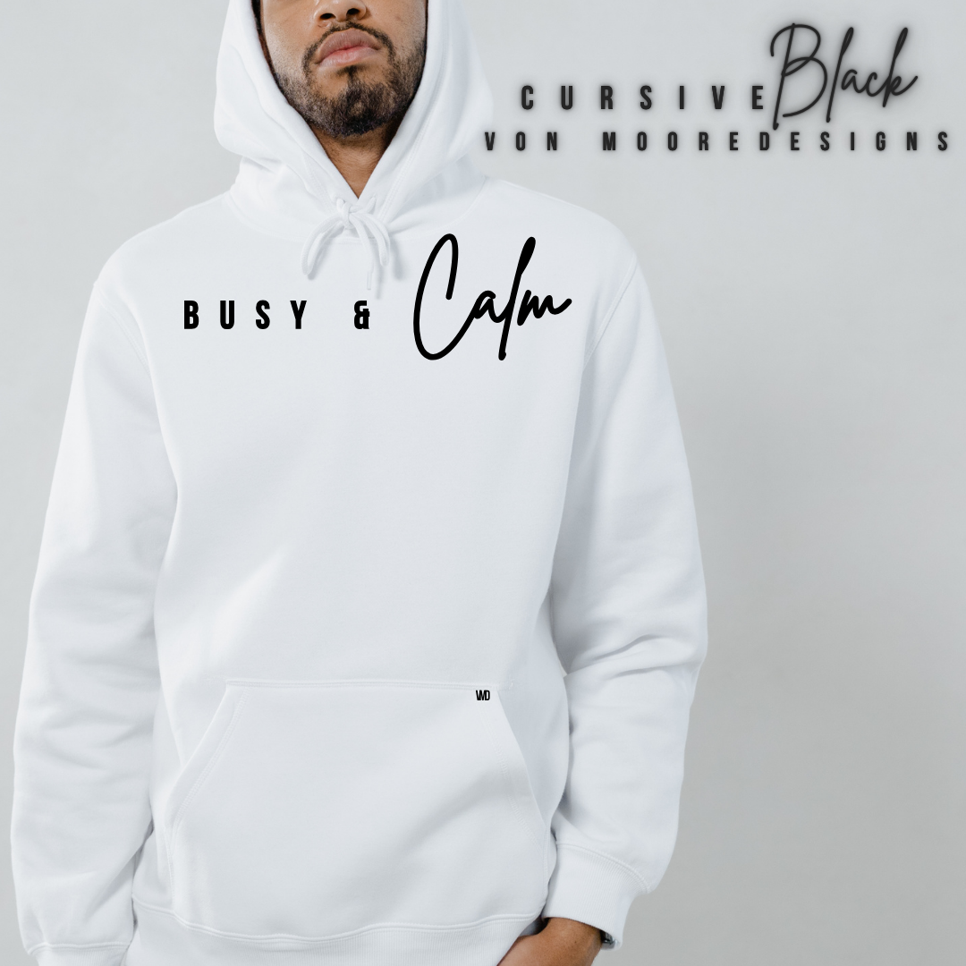 Cursive Black |Busy & Calm | LIMITED EDITION